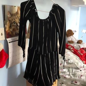 Black and White Romper